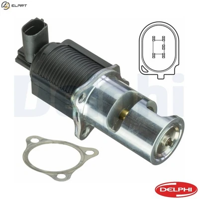 EGR VALVE EG10405-12B1 FOR G9U720/750 2.5L G9T702/720/706/707/700/722 2.2L 4cyl - Image 1 of 4