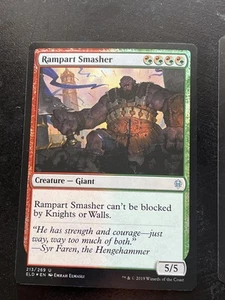 Rampart Smasher Throne of Eldraine Magic The Gathering #213 Uncommon - Picture 1 of 2