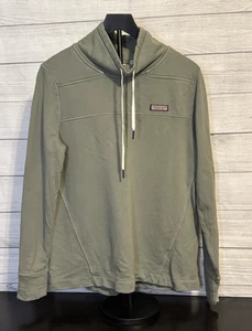 Vineyard Vines Damen Mock Hoodie Salbeigrün Gr. M 100% Baumwolle EG - Bild 1 von 6
