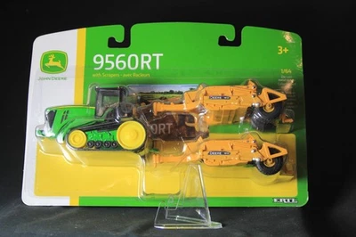 NUEVO tractor John Deere 9560RT diecast Ertl con rascadores escala 1:64 Foto 1 de 4