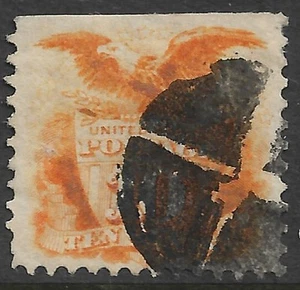 Estados Unidos #116 10c. Edición Escudo y Águila Usado Muy Fino - Imagen 1 de 2