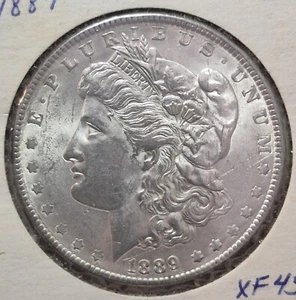 1889 P Morgan Dollar XF+ - Extra Fine Plus XOEX - Picture 1 of 2