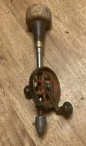 Vintage Goodell Pratt Company - Hand Crank Drill, PAT Aug 13 1895 - Picture 1 of 4