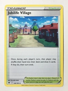 Jubilife Village 148/189 Uncommon Astral Radiance Pokemon Pack Fresh - Picture 1 of 4
