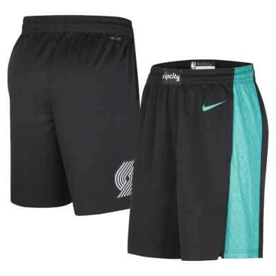Portland Trail Blazers Nike City Edition Swingman Shorts Men's 2022/23 NBA PDX - Image 1 of 4