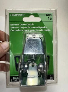 Zinc Plated Screen Door Catch Hillman 85075 New Sealed - Picture 1 of 5