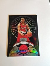 BRANDON ROY 2007-08 BOWMAN STERLING BLACK REFRACTOR JERSEY #9/99 BLAZERS UW 