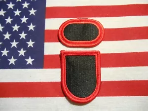 US SPECIAL OPERATIONS COMMAND AIRBORNE BERET FLASH AND PARA OVAL PATCH M/E - Picture 1 of 1