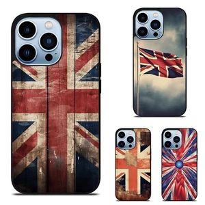 Flag Union Jack pop For Apple iPhone 14 15 16 Plus Pro Max TPU Cover - Picture 1 of 25