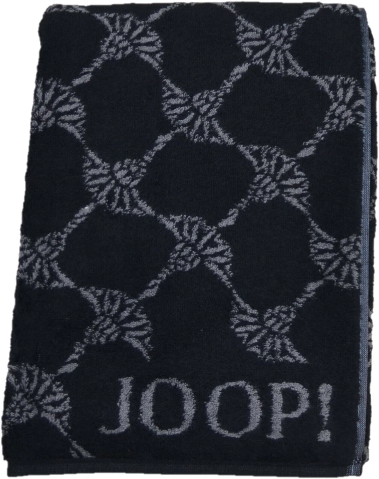 JOOP! Cornflower Badetuch - Schwarz, 80x150cm