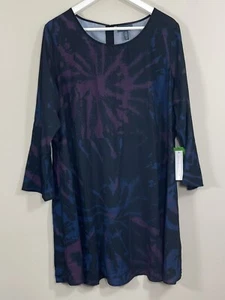ModCloth Sz 1X  Fit Flare Dress 1X  Multicolor NEW - Picture 1 of 8