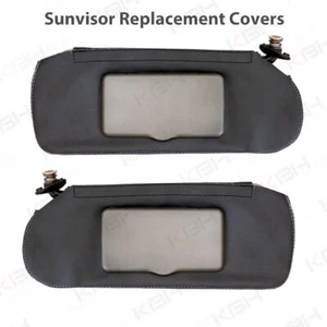 Sun Visor Vinyl Cover Fits 1993 1994 1995 1996-2002 Camaro Firebird Gray Stitch - Picture 1 of 10
