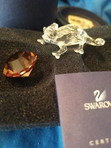 Swarovski CAMALEÓN con Figura de Cristal 291134 en caja con certificado  - Imagen 1 de 3