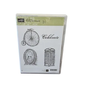 Stampin' Up! FEELING SENTIMENTAL unmontierte Stempel viktorianisches Zeitalter 4 unbenutzt - Bild 1 von 2