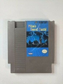 Milon's Secret Castle Nintendo NES Authentic OEM Game Cartridge Only - Tested
