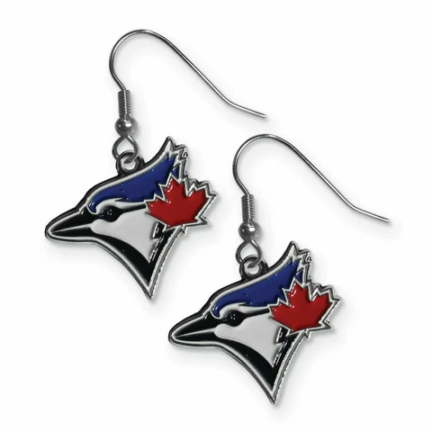 Toronto Blue Jays MLB Dangle Ear Rings Cover