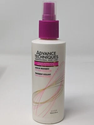 Avon Advance Techniques Color Protection Lock-in Hair Treatment Spray 5 oz NOS - Image 1 of 3