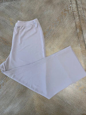 "Pantalones elásticos J Jill cintura elástica 28"" pierna recta entrepierna 25"" grandes" Foto 1 de 4