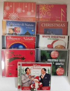 LOTTO 10x  MUSICA NATALIZIA NATALE CD - Foto 1 di 11
