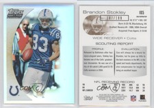 2005 Topps Draft Picks & Prospects Gold Refractor /199 Brandon Stokley #105