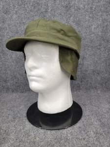 Military Green Combat O/G Hat Size 7 1/2 New Old Stock - Afbeelding 1 van 6