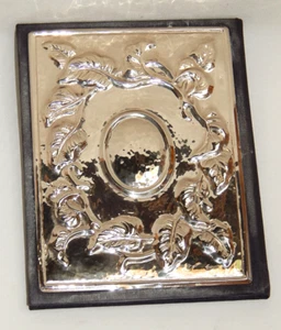 Adressbuch mit feiner Silber - Auflage Gepunzt mit STERN 338 FI (Firenze) 925 - Picture 1 of 5