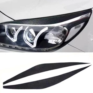 For 2012-2015 Chevrolet Malibu MK8 Carbon Fiber Style Headlight Eyelids Eyebrows - Bild 1 von 6