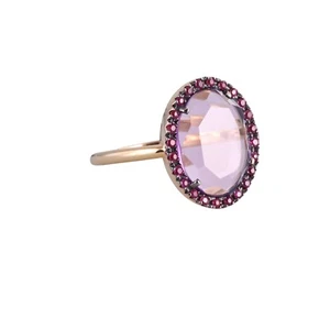 Pomellato Ring 18 Karat Gold Rubin Amethyst - Bild 1 von 4