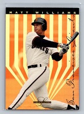 1995 Leaf Limited Gold Matt Williams #17 San Francisco Giants