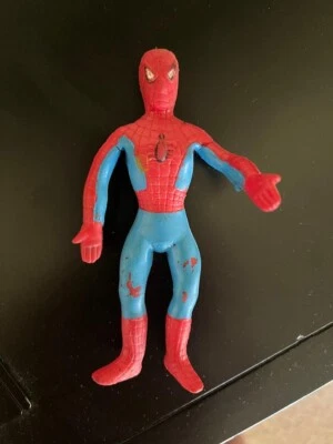 De colección 1973 5" MEGO Worlds Greatest Super Heroes Spider-Man Bend-n-Flex Foto 1 de 2