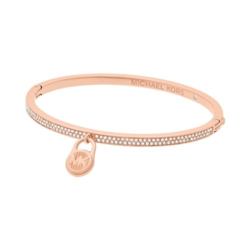 MICHAEL KORS Bracciale Bracciale Oro Rosa Lucchetto Cristalli MKJ6990791 8807
