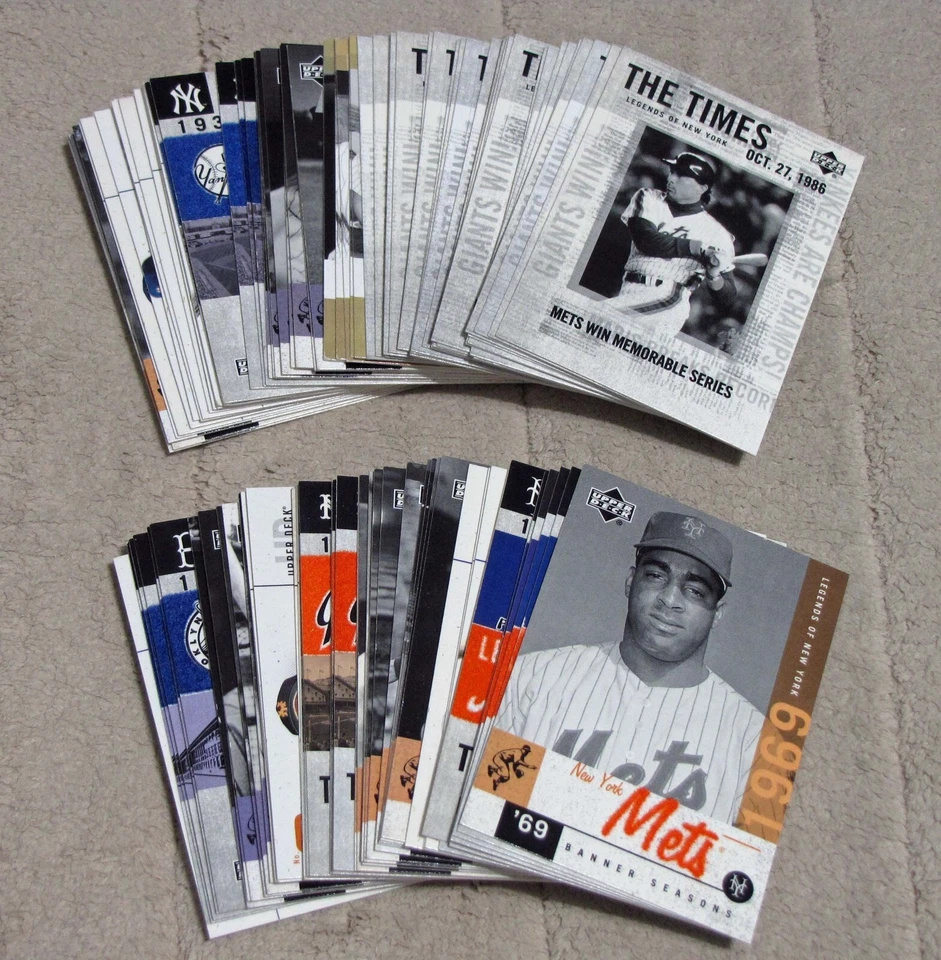 2001 Upper Deck Legends of NY Baseball (Pick Choose Complete) - Image 1 of 2