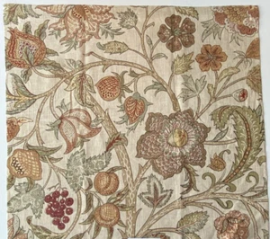 Lee Jofa Dundee Block Clay/Sage 24"Fabric Remnant - Picture 1 of 6