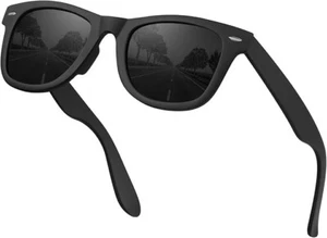 Opssaker Sonnenbrille Herren Polarisiert Eckig Sonnenbrillen Damen Retro UV400 S - Bild 1 von 6
