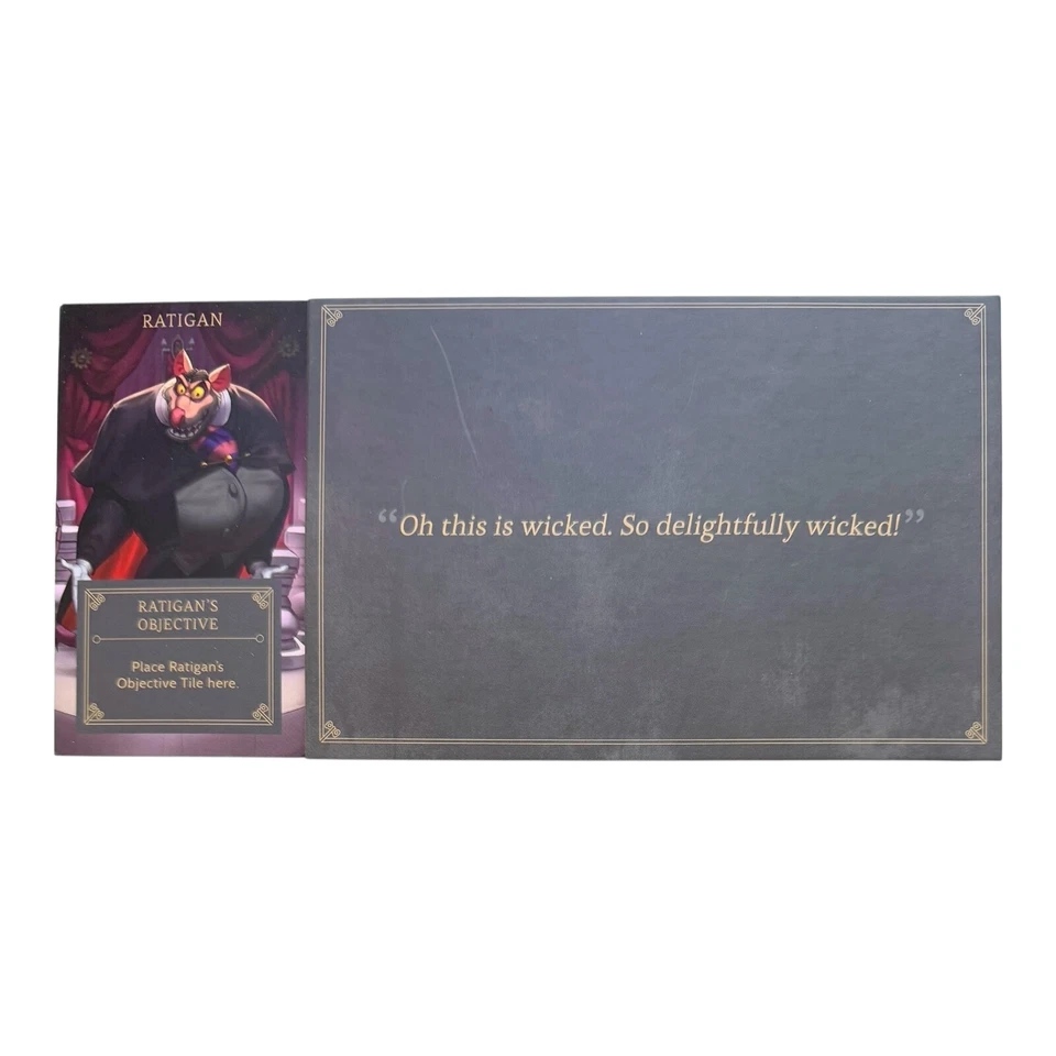 Disney Villainous Evil Comes Juego Preparado Ratigan Player Board Ravensburger Foto 1 de 1
