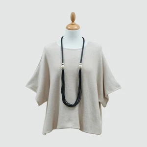 Jersey Lagenlook punto ancho capas cuadradas talla 12-16 con 11 colores - Imagen 1 de 21
