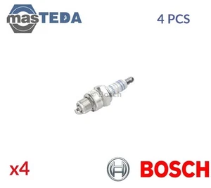 0 241 235 754 ENGINE SPARK PLUG SET PLUGS BOSCH 4PCS NEW OE REPLACEMENT - Picture 1 of 11