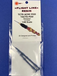 Flight Line Resina FLR001 1/48 TCTS ACMI Pod TACTS Pod (Balastre) - Imagen 1 de 1