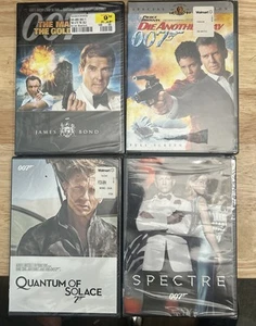 007 JAMES BOND 5 DVD LOT Spectre/Quantum/ Die Another/ Golden Gun / Skyfall -NEW - Picture 1 of 20