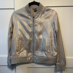 Zella Gold Metalic Kids Jacket XL-14/16 - Picture 1 of 4