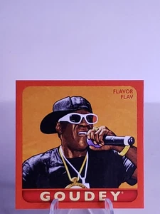 Flavor Flav 2025 Upper Deck Goodwin Champions - Goudey G-49 Red Mini 1 Of 1933 - Bild 1 von 2