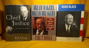 Builders of Justice Marshall Black & Warren Supreme Court Biographies 3 HCDJ lot - Bild 1 von 17