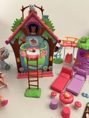 Zapf Chou Chou mini Birdies Puppen Set, Eule, Haus, Koffer, Spielplatz, Bett-Set - Bild 1 von 4