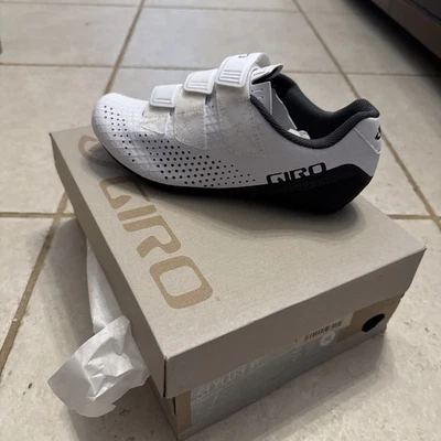 GIRO Womens Stylus W Cycling Shoes - EU 38 - White NIB - Image 1 of 4