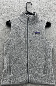 Patagonia Better Sweater Vest Women’s Small Gray Full Zip Fleece Jacket Outdoors - Picture 1 of 10