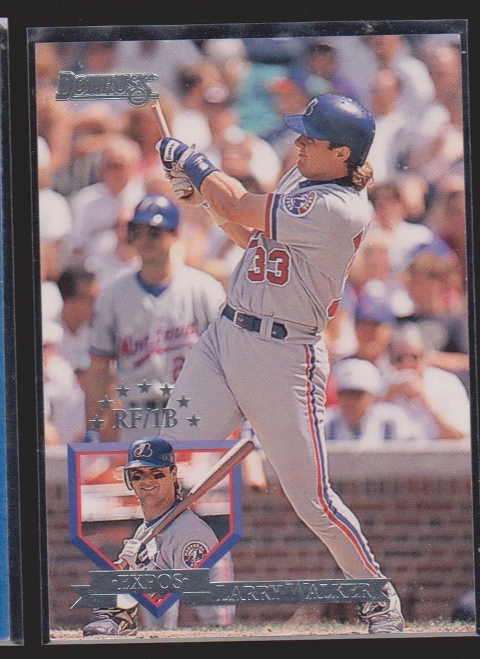 Larry Walker Cards Inserts Vintage Premium Collection LOOK - Image 1 of 1