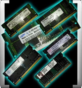 4GB 200 POLIG PC2-6400S 4 GB 800 MHZ DDR2 RAM SPEICHER MODUL SODIMM 2x 2GB MODUL - Bild 1 von 1