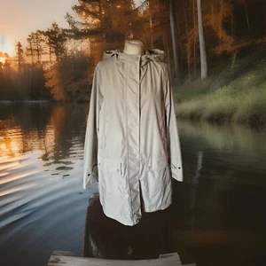 Barbour Lottie Waterproof Breathable Mac 16 Pit2pit 25in PRISTINE L/weight Walk - Picture 1 of 14
