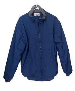 L.L. Chaqueta Bean Blue Cremallera Completa XL Tal Para Hombre Exterior Gorpcore - Imagen 1 de 11