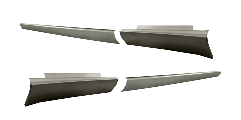 1996-2014 Chevy Express GMC Savana Front Door And Rear Outer Rocker Panel Pair  - Image 1 of 1